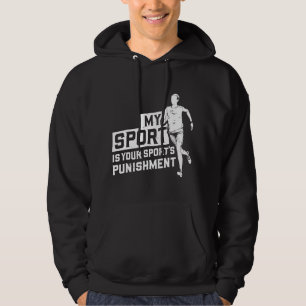 Mein Sport ist Ihr Sport-Cross-Country Hoodie