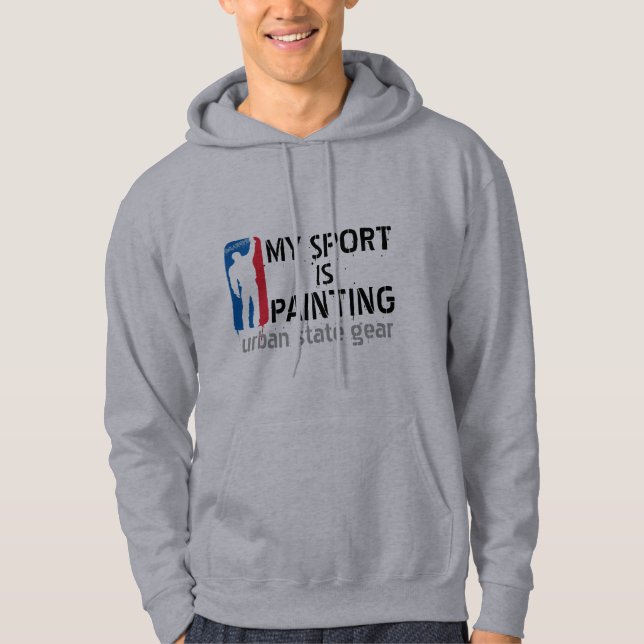 MEIN SPORT-LOGO-KAPUZENPULLI DES SPORT-USG HOODIE (Vorderseite)