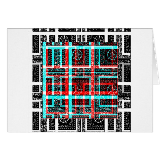 Mein Square Maze Design (Vorderseite (Horizontal))