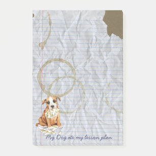 Mein Stafford aß meinen Unterrichtsplan Post-it Klebezettel