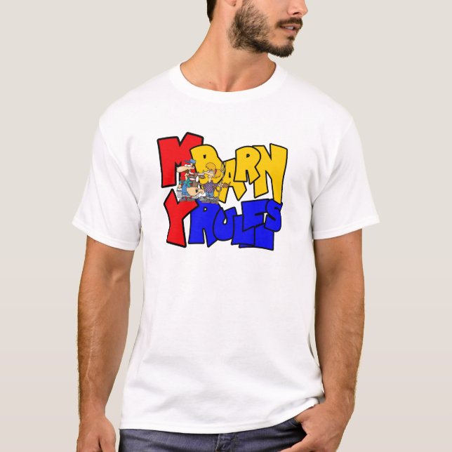 Mein Stall meine Herrschaftskuh T-Shirt (Vorderseite)