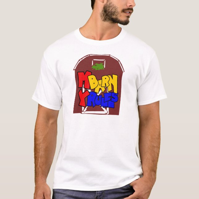 Mein Stall meine Regeln T-Shirt (Vorderseite)