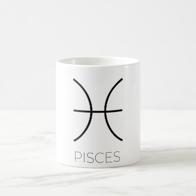 Mein Sternzeichen  Kaffeetasse (Mittel)