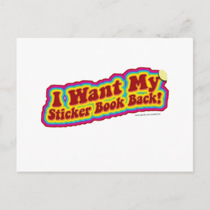 Mein Stickerbuch Postkarte