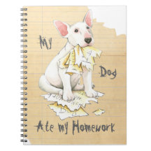 Mein Stier-Terrier aß meine Hausaufgaben