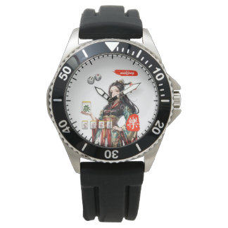Mein Stil Mahjong Armbanduhr