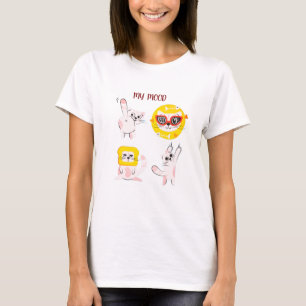 Mein Stimmung Lustiger Katzen-Meme-Grafik-T-Shirt T-Shirt