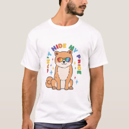 Mein Stolzhund kann nicht versteckt werden T-Shirt