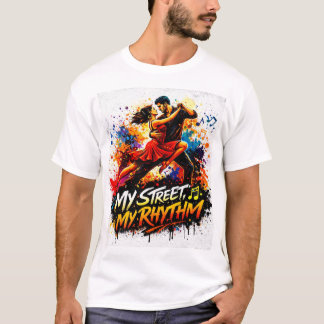 Mein Straßen, Mein Rhythmus tanzendes T-Shirt Paar