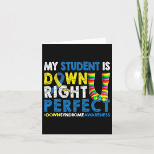 Mein Student ist genau richtig, das Syndrom Awa Karte