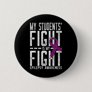 Mein Studentenkampf ist mein Kampf gegen Epilepsie Button