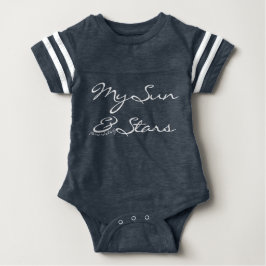 Mein Sun u. Stern-Baby-Spielanzug-Spiel des Baby Strampler