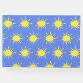 Mein Sunshine Guest Book (Sky Blue & Yellow) Gästebuch
