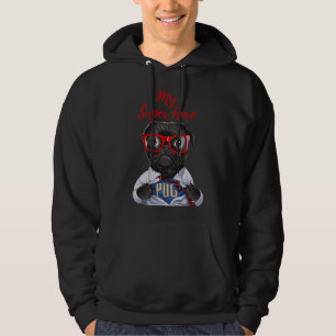 Mein Super Hero Mops! Der niedlichste Mops, der im Hoodie