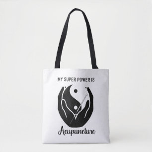 Mein Super-Power ist die Akupunktur-Tasche Tasche