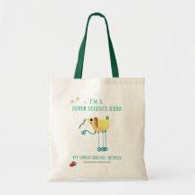 Mein Super Science Tote Bag - Gelber Mönch
