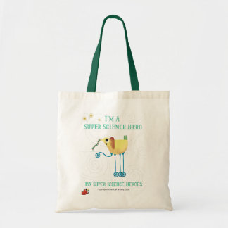 Mein Super Science Tote Bag - Gelber Mönch Tragetasche