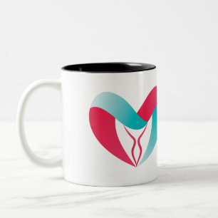 Mein süß Lover Zweifarbige Tasse