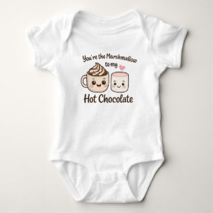 Mein süßer Marshmallow & Heiße Schokolade Baby Bod Strampler