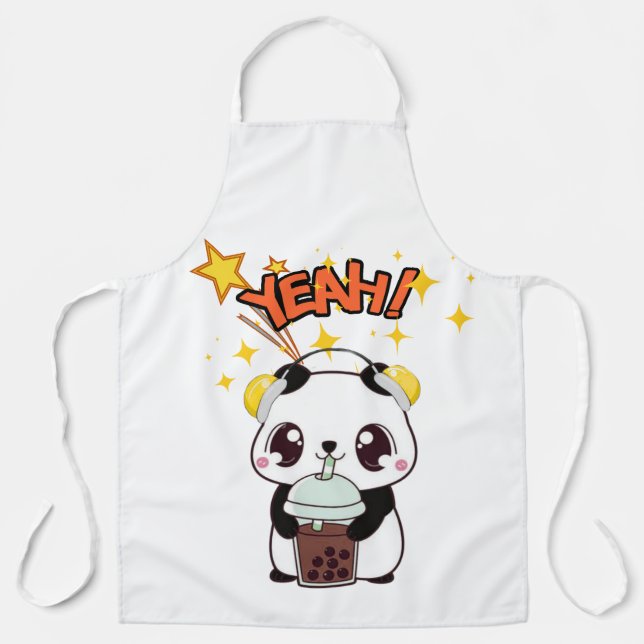 Mein süßer Panda Schürze (Vorderseite)