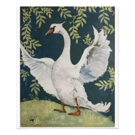 mein süßer Schwan Fotodruck