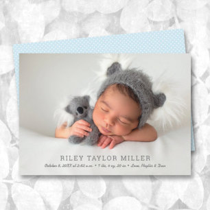 Mein Sweet Baby Boy Foto Geburtshinweise