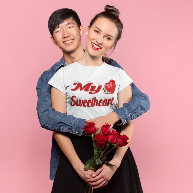 Mein Sweetheart Valentinstag T-Shirt (Von Creator hochgeladen)