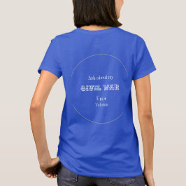 Mein T - Shirt für Soldaten aus dem Zivilen Krieg