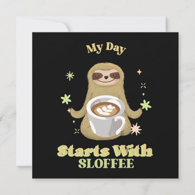 Mein Tag beginnt mit Sloffee (Vorderseite)
