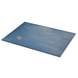 Mein Tagesmond - Große Glass Chopping Board Schneidebrett