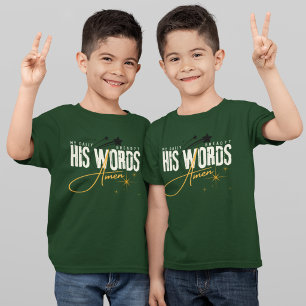 Mein tägliches Brot - Sein Wort - Gott Christliche T-Shirt