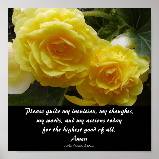 Mein tägliches Gebet Poster (Vorne)