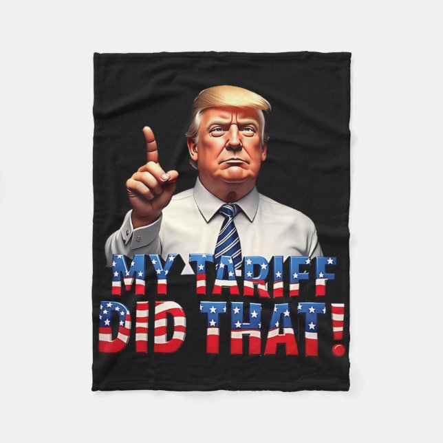 Mein Tarif hat das Shirt Protest Statement-T-Shirt Fleecedecke (Vorderseite)