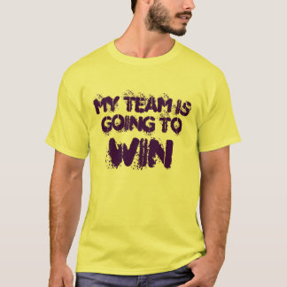 MEIN TEAM GEWINNT T - SHIRT
