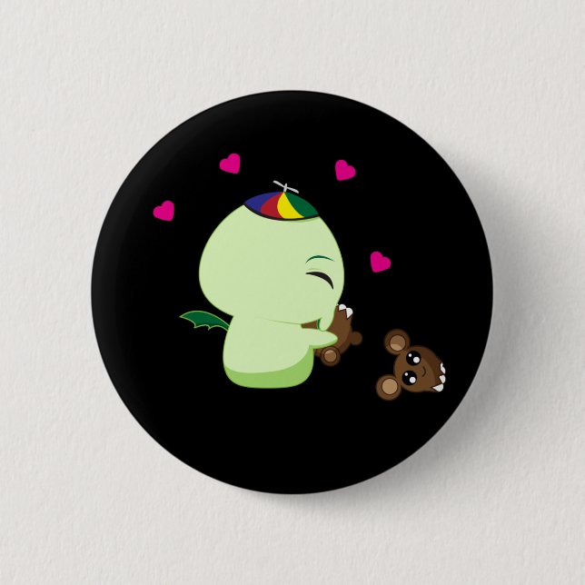 Mein Teddybär Button (Vorderseite)