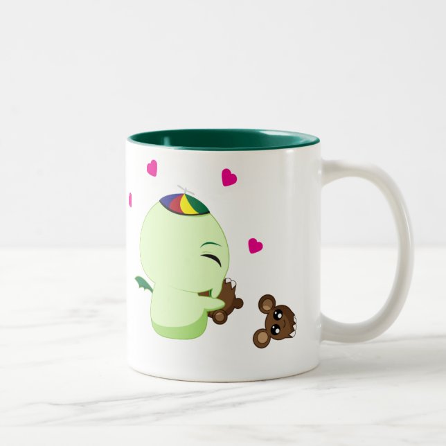Mein Teddybär Zweifarbige Tasse (Rechts)