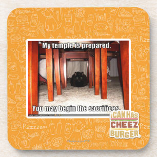 Mein Tempel wird vorbereitet Untersetzer