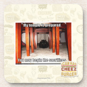 Mein Tempel wird vorbereitet Untersetzer