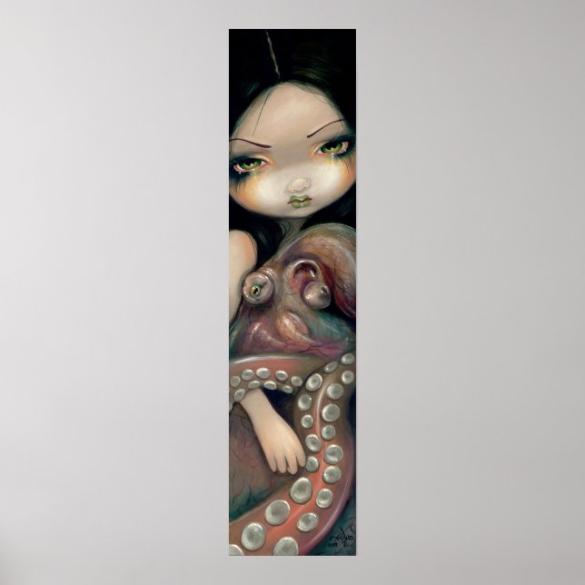 Mein Tentacled Friend ART PRINT Oktopus mermaid Go Poster (Vorne)