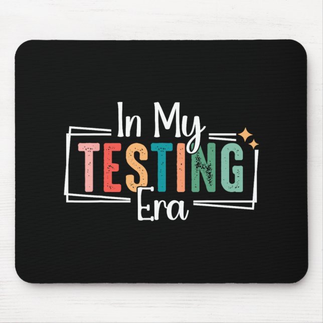 Mein Testerlauftag: Testeralter - Funny Testing Da Mousepad (Vorne)