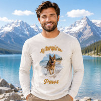 Mein Therapeut hat Pfoten Foto Hund Zitat Witz