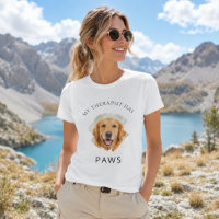 Mein Therapeut hat Pfoten Golden Retriever Foto