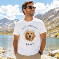 Mein Therapeut hat Pfoten Golden Retriever Foto