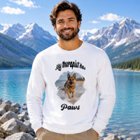 Mein Therapeut hat Pfoten Hunde-Foto-Zitat-Witz