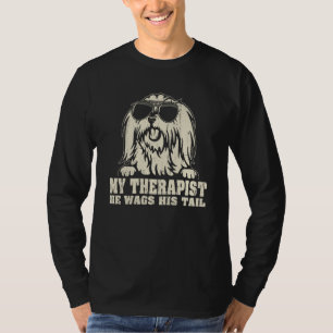 Mein Therapeut wedelt mit dem Schwanz Malteser T-Shirt