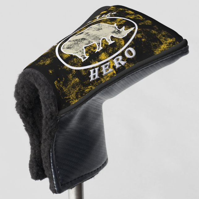 Mein Tierheld Golf Headcover (3/4 Vorderseite)