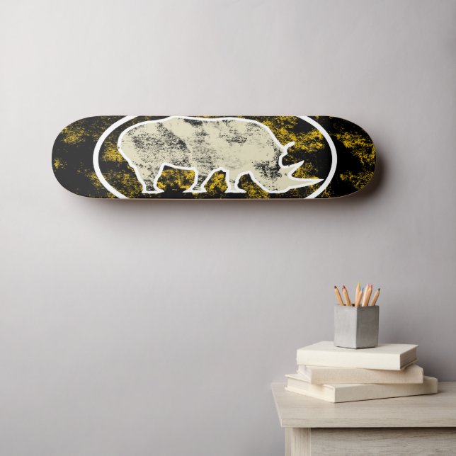 Mein Tierheld Skateboard (Wandkunst (Horz))