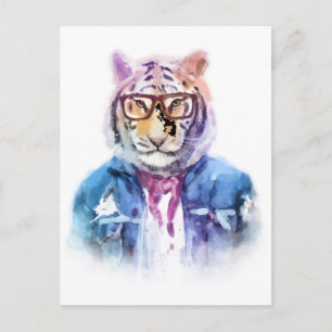 Mein Tiger Postkarte