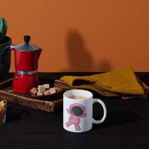 Mein Traum Astronaut Einfach Klassisch Minimalisti Kaffeetasse