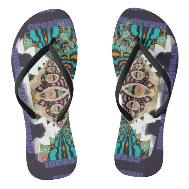 Mein Traum gestalten Flip Flops (Fußbett)